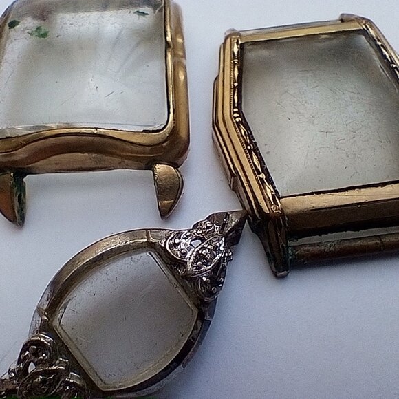 Large Lot of Vintage Bulova Watch Parts - 10k Gold Plated!! - Picture 8 of 8